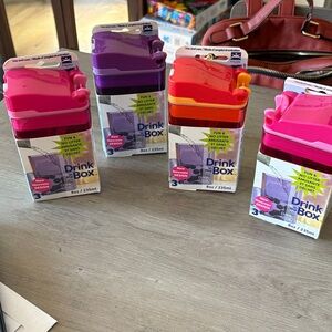 Colorful Drink in the Box bundle of 4